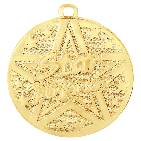 Superstar Medals - Star Performer