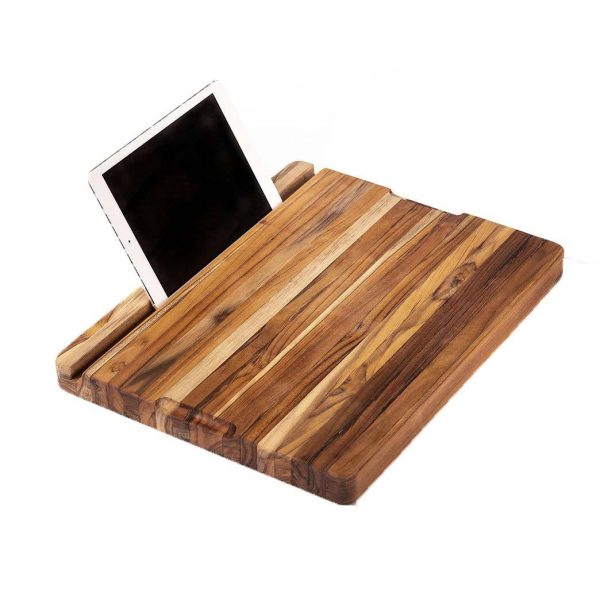 ​End Grain Teak Smart Cutting and Carving Board